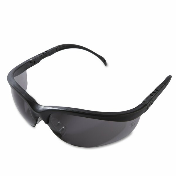 Mcr Safety Safety Glasses, Gray Duramass Scratch-Resistant KD112